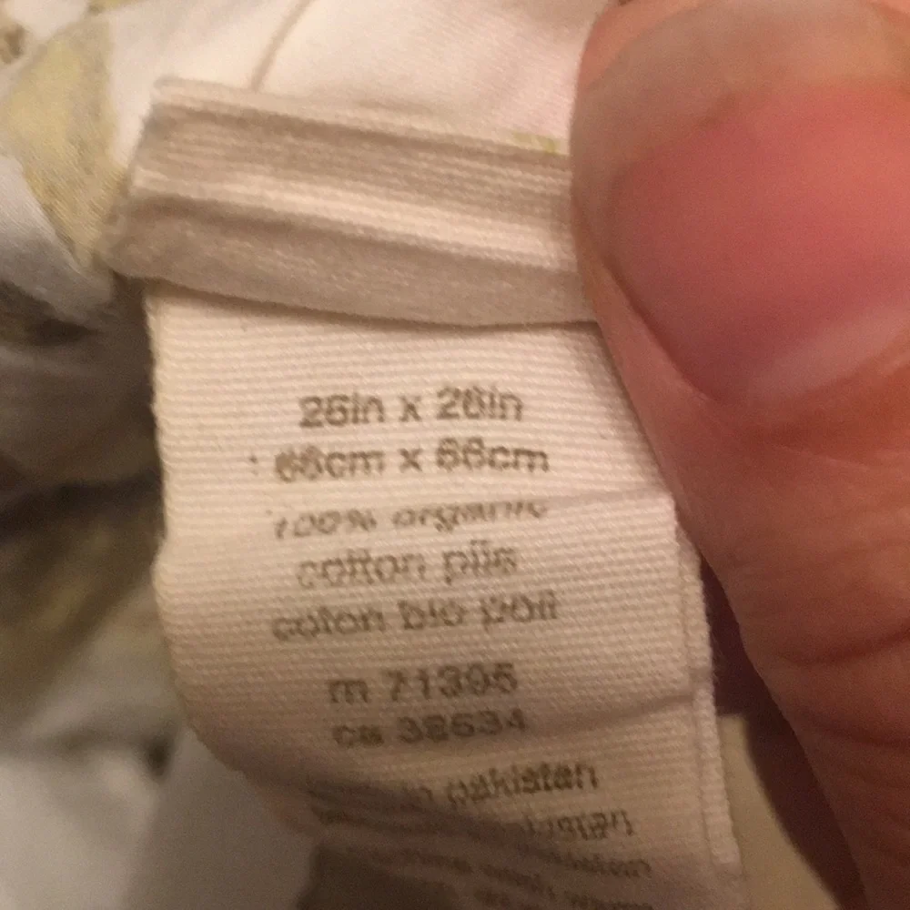 3 West Elm GREEN Shams -Fair trade certified